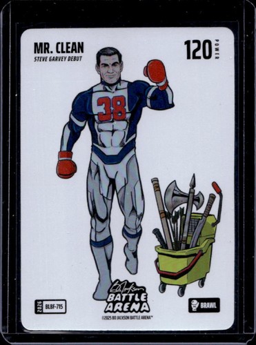 2026 Bo Jackson Battle Arena Griffey Mr. Clean Blizzard Battlefoil SP #BLBF-715