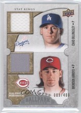 2009 Upper Deck Ballpark Collection 89/400 Chad Billingsley Bronson Arroyo 0v1