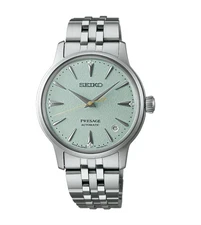 Seiko Presage SRPL63 Diamonds Mint Dial Frozen Mojito Cocktail Automatic Watch