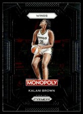 2024-25 Panini Prizm Monopoly WNBA Kalani Brown Dallas Wings #47