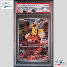 detective pikachu pokemon card cgc 10 NEW IN Pokmon - Check this out - WITH GREY FELT HAT SVP 085 2023 X VAN GOGH - ENG PRISTINE Weakness / Resistance / Retreat Cost Detective Pikachu (Stamped) (SM190) -