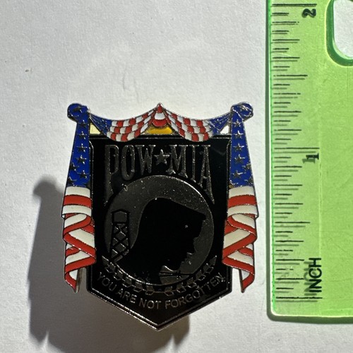 POW MiA Pin "You Are Not Forgotten" - Picture 1 of 4