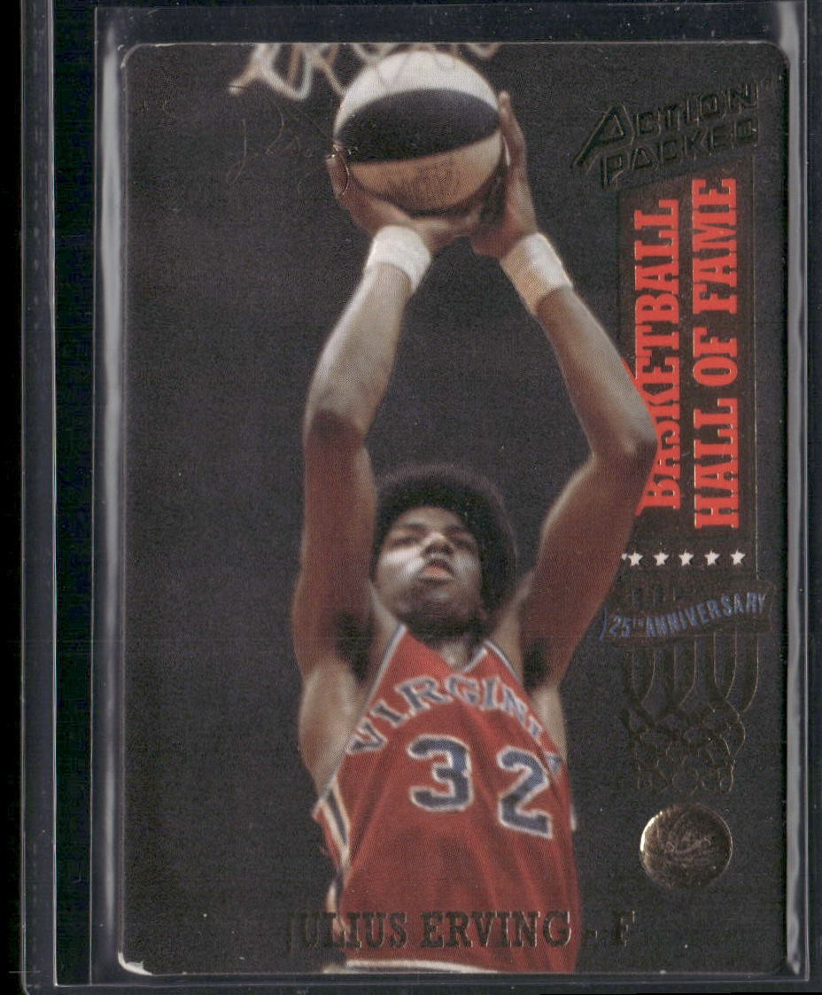 1993-94 Action Packed 25th Anniversary Julius Erving #70 Virginia