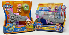 Paw Patrol The Movie  Dino Rescue Skye  s Deluxe Rev Up Vehicle Lot of 2 