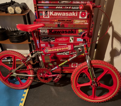 1979 nickel plated mongoose BMX bike rare