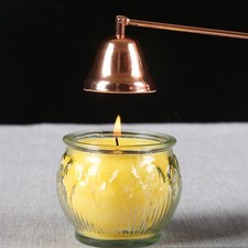 Herramienta extintora de velas de aleación vela campana de tabaco en forma de vela cubierta de llama elegante