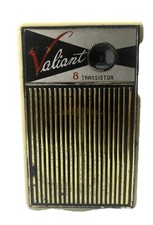 Vintage Valiant 8 Transistor Am Pocket Radio Tested Gets Signal No Antenna