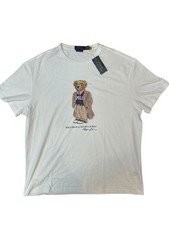 Polo Ralph Lauren Polo Bear T Shirt XL White Classic Fit NWT