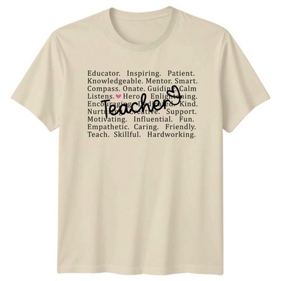 Pädagogin inspirierender Patient sachkundiger Mentor Damen T-Shirt Lehrer Leben Geschenk
