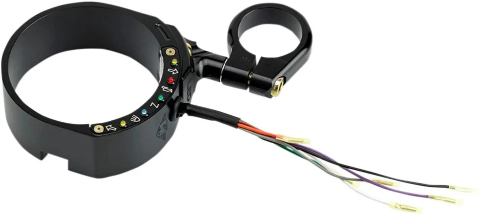 JOKER MACHINE 10-307B MOUNT SPEEDO BLK 49MM XL HARLEY 1200 CX ROADSTER 2016 - Imagen 1 de 1