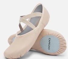 Capezio Juliet women  s size 8 ballet slippers leather ballerina dance pink 45