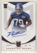 2013 Panini Momentum Rookie Signatures 543/599 Damontre Moore #120 Auto 04uj