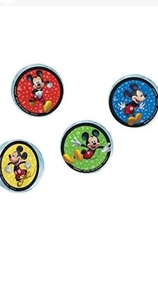 Mickey Mouse Bounce Balls Party Favors ,  4 pack Disney! Adorable & NEW!!
