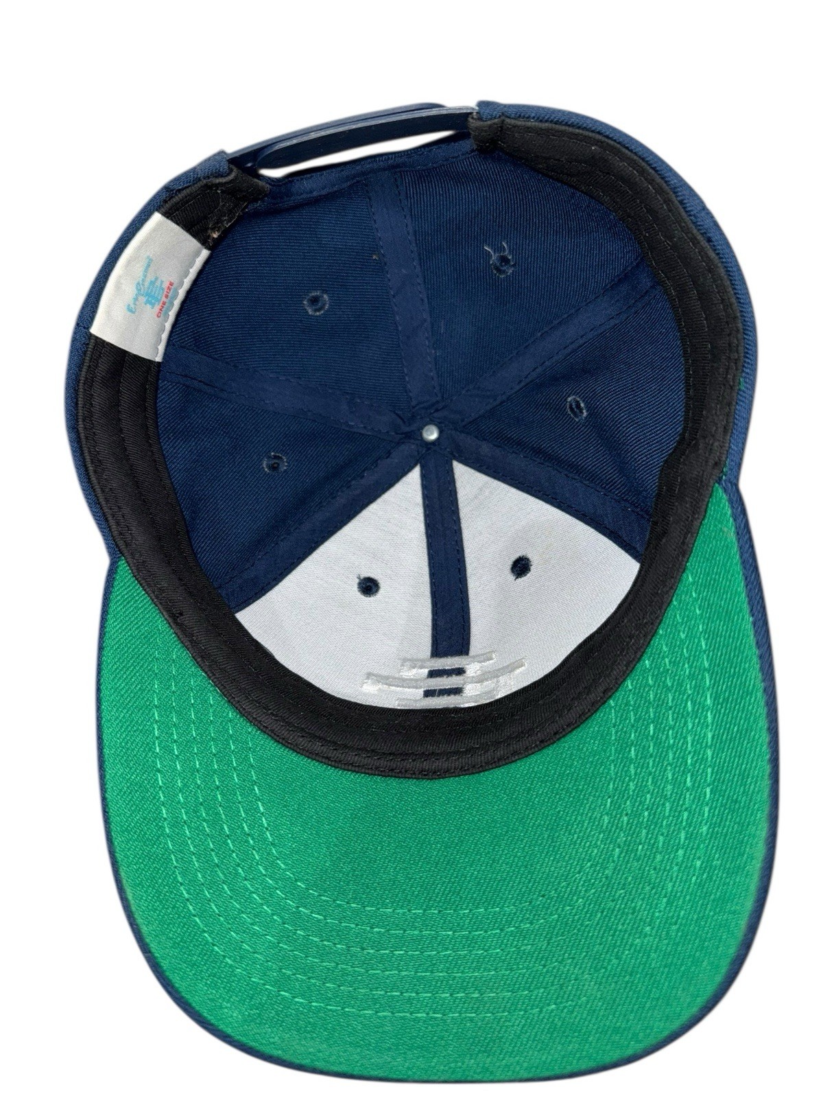Eric Emanuel EE Basic Hat #91 SnapBack  Navy/White - image 7