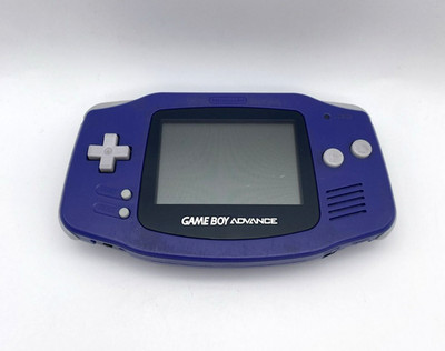 Nintendo Gameboy Advance Konsole (AGB-001) in Lila / Getestet