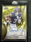 2025 Topps Chrome Jordan Addison Chrome Autographs (RAW)