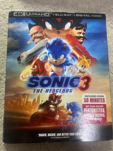 Sonic the Hedgehog 3 [Neu 4K UHD. No Bluray. Kein Digital. Ohne Schonbezug.