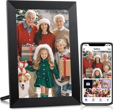 Digital Picture Frame 10.1 Inch WiFi,1280  800P IPS HD Disply, Digital Photo...