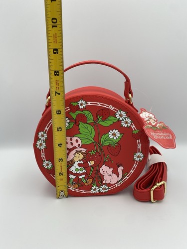 Bolso Bandolera Fresa Shortcake Rojo Cartera Nuevo con Etiquetas - Imagen 10 de 11