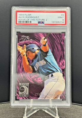 1994 Flair - #8 Alex Rodriguez Rookie Wave Of the Future 2 | eBay