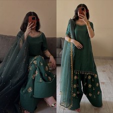 Designer Indian Pakistani Salwar Kameez Bollywood Dress Party Wear Suit wedding