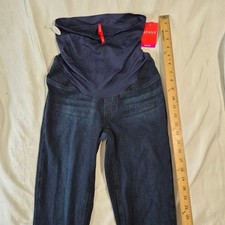 NWT SPANX MATERNITY JEANS "MAMA ANKLE JEAN-ISH LEGGINGS 20145R SMALL