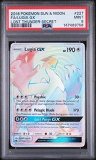 Lugia GX 2018 Lost Thunder #227/214 Rainbow Rare PSA 9 on eBay