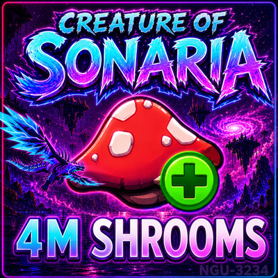 [ ] Creature of Sonaria | 4M Shroom | COS | Fast & Easy [ ]