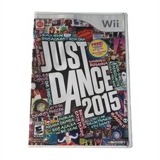 Ubisoft Just Dance 2015 Nintendo Wii 2014 Multiplayer E10+ NTSC Disc/Case/Manual
