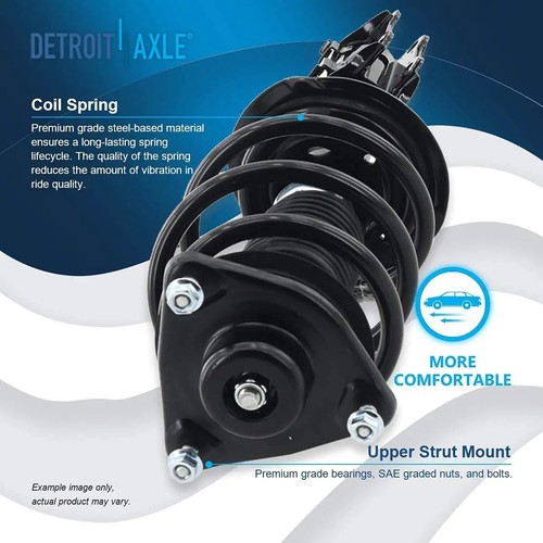 Detroit Axle Front Struts & Coil Spring + 12.64'' Sway Bar Link for 2011 - Picture 7 of 10