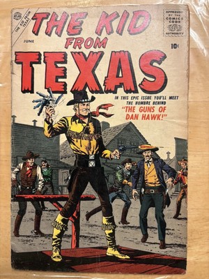 First Edition-The Kid from Texas #1 -Rare-(Marvel Comics June 1957) 
