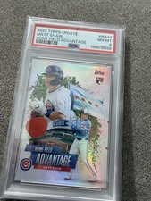 2025 Topps Update Matt Shaw Home Field Advantage PSA 8