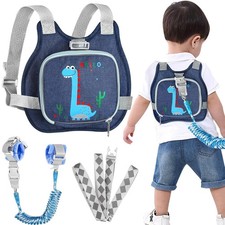 Toddler Harness Leash Anti Lost Wrist Link, Accmor Cute Dinosaur Kids Harness w