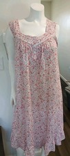 Adonna Floral Sleep Gown From Macy's Sz Petite S Or Petite M Gorgeous New Maceys