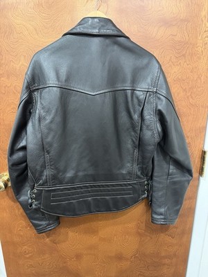 Langlitz Leathers Columbia Goatskin Leather Jacket Men's Size L | eBay