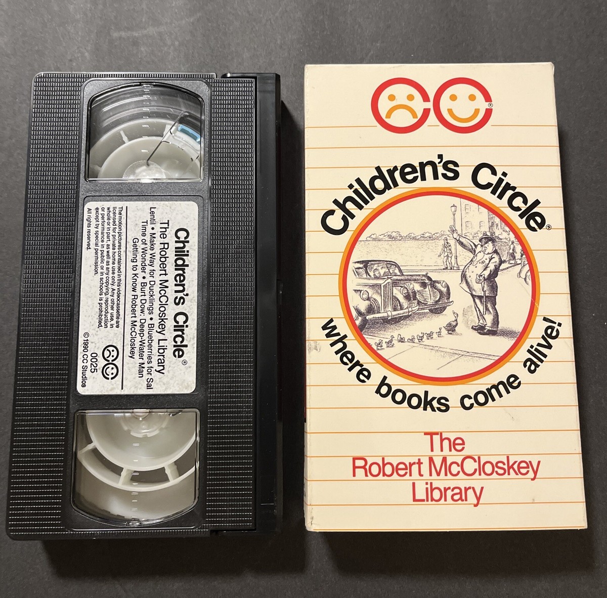 Children's Circle VHS. Where books come to life. 1992. - Very Good