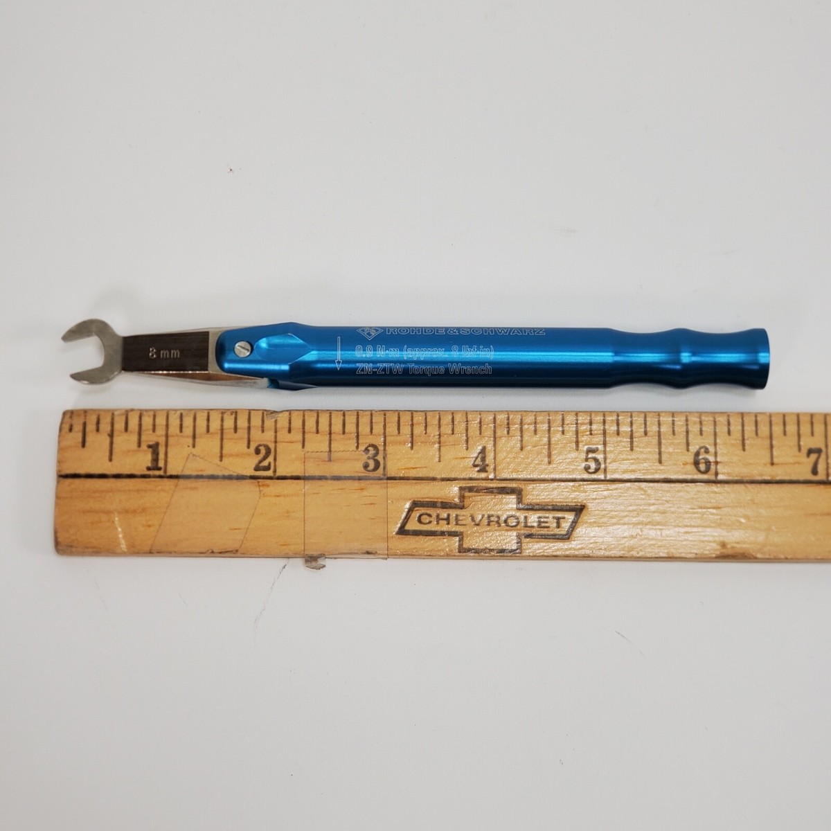 Rohde and Schwarz ZN-ZTW 8mm Torque Wrench 0.9 Nanometer (8lbf-in