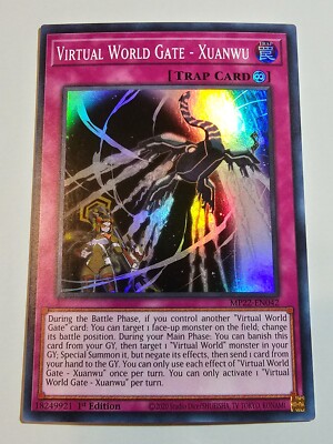 Virtual World Gate - Xuanwu - MP22-EN042 - Super Rare - 1st Edition Yugioh