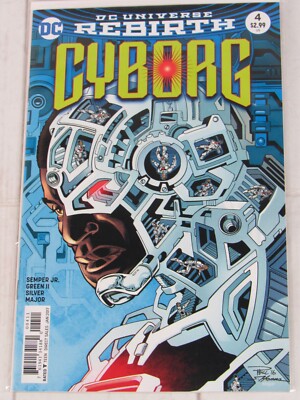 Cyborg #4 Jan. 2017 DC Comics 