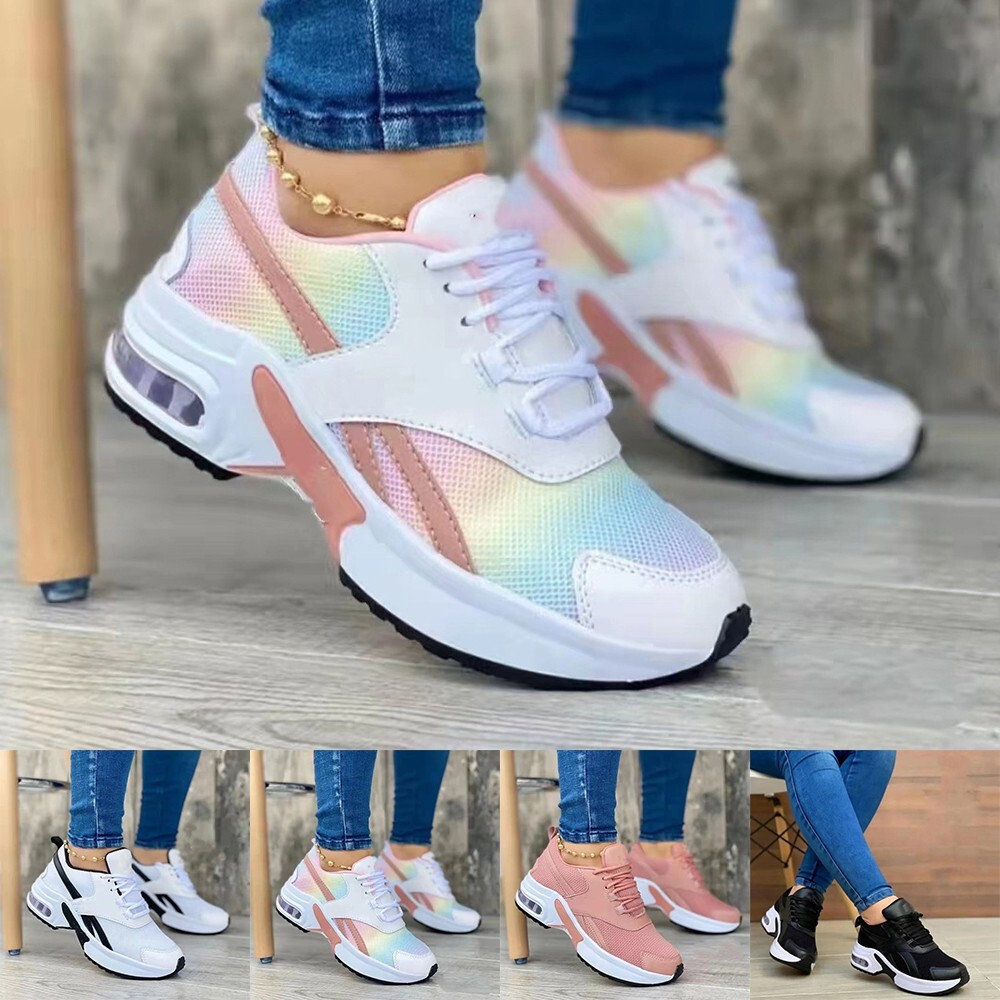 LOTTO Scarpe da tennis sportive alla moda da donna con rete traspirante e suole imbott