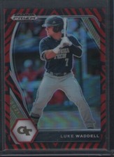 2021 Panini Prizm Draft Picks - Tiger Stripes #PDP157 Luke Waddell /99 (RC)
