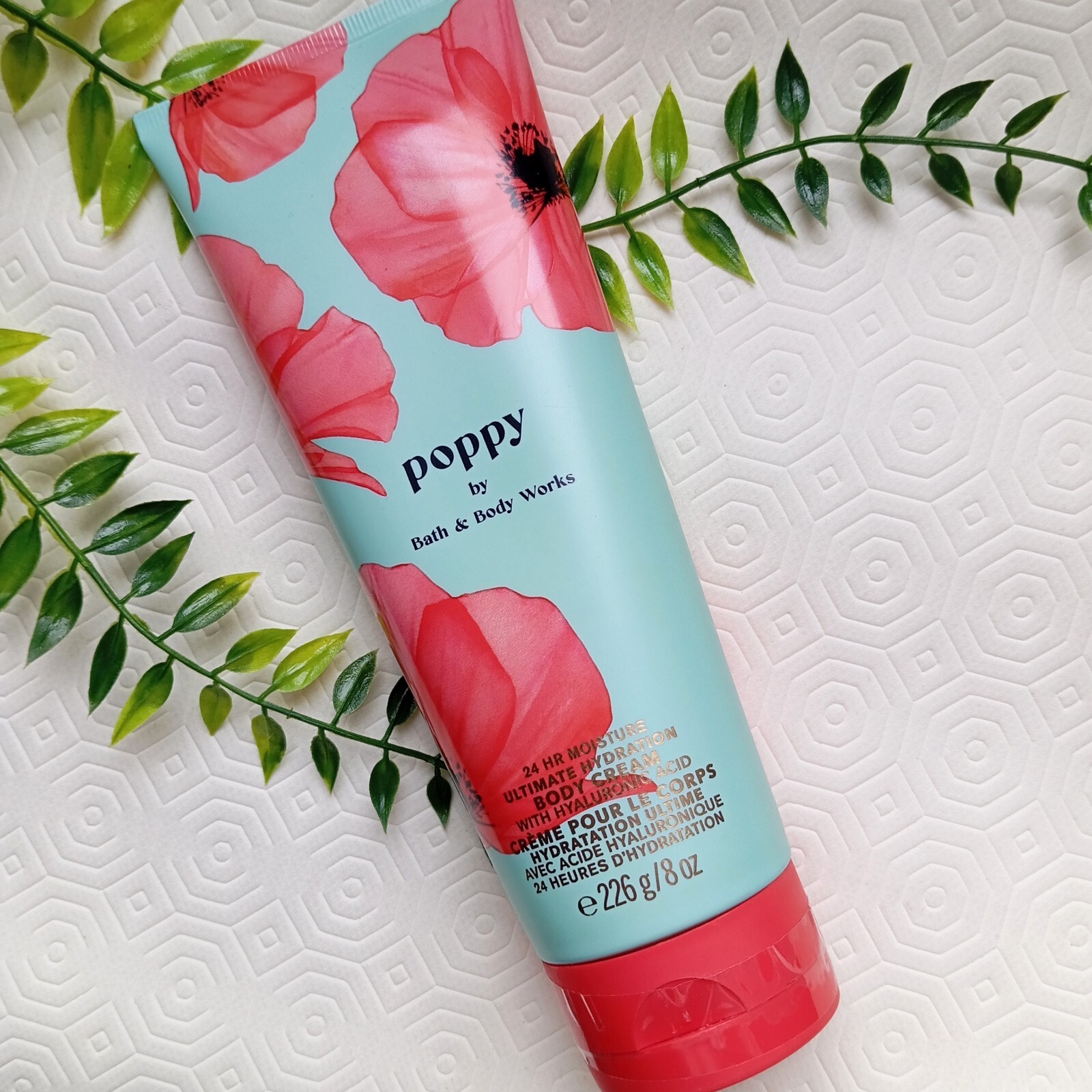 Crème hydratante corps au beurre de karité parfum Poppy 226g