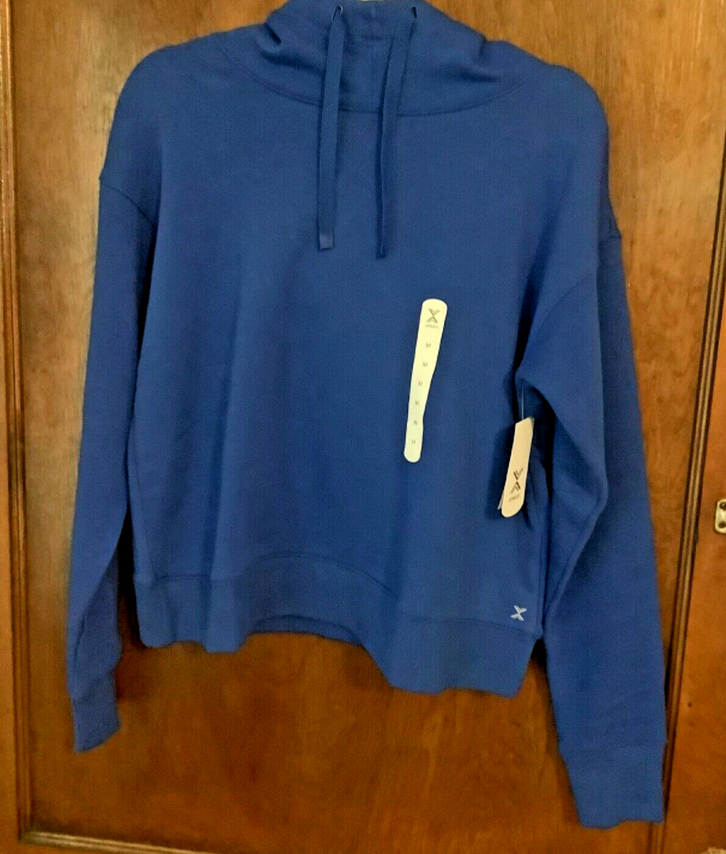 Xersion Women’s Medium Fleece Hoodie Racing Blue