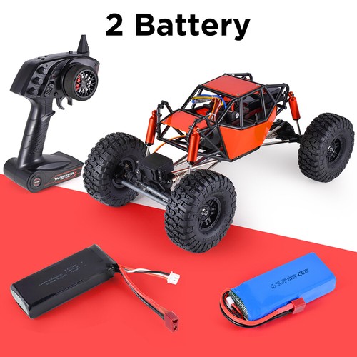 AUSTARHOBBY AX-8504 RC Car 1/10 4WD 2.4G Crawler with Tube Roller Cage Toys - Picture 22 of 23