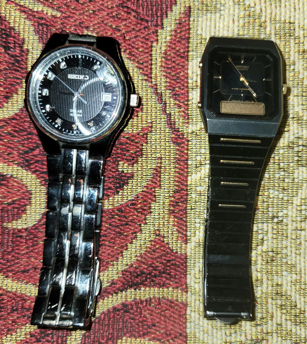 Two 2025 vintage seikos