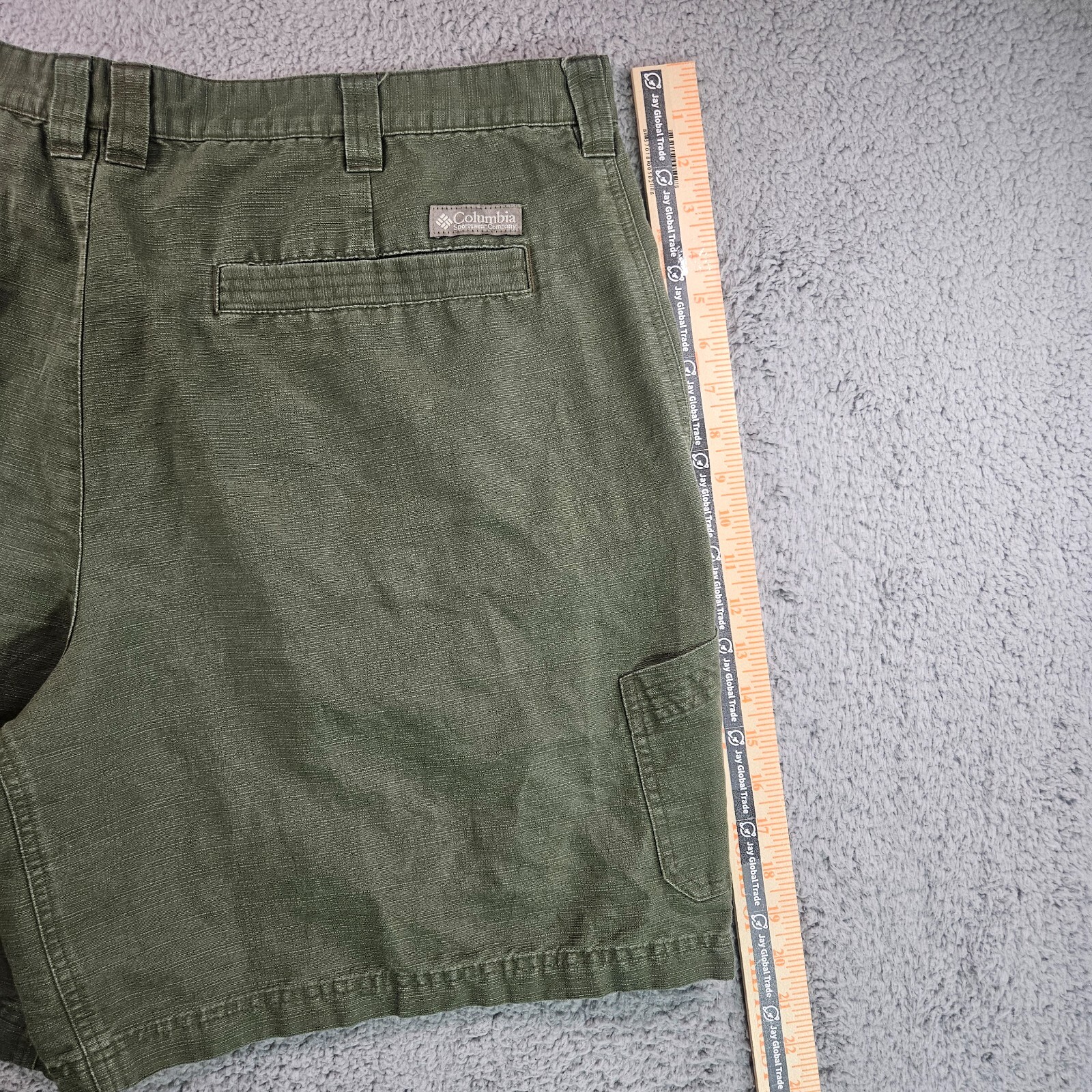 Columbia Sportswear Company Shorts Mens Size 42 x8 Flat Front Green thumbnail 9
