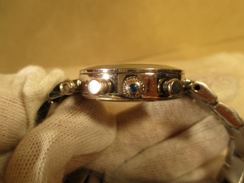 Klaus Kobec MoP & Diamond Dial, Stainless Steel Chronograph Watch - Picture 5 of 12