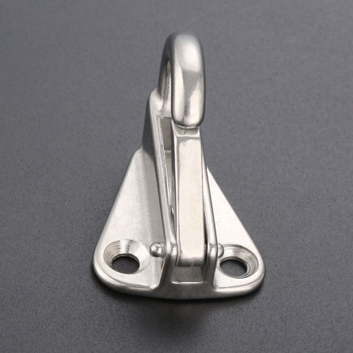 2Pcs 43cm Marine Grade 316 Stainless Steel Boat Yachting Spring Snap Fender Hook - Picture 6 of 10