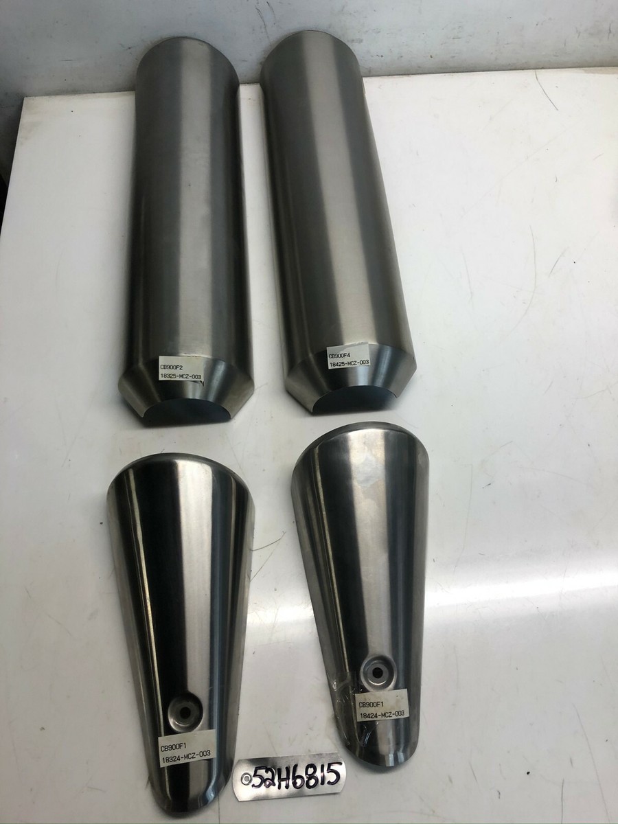 HONDA CB 900 F4 HORNET 2002 - 2007 RH & LH EXHAUST HEAT SHIELD OEM