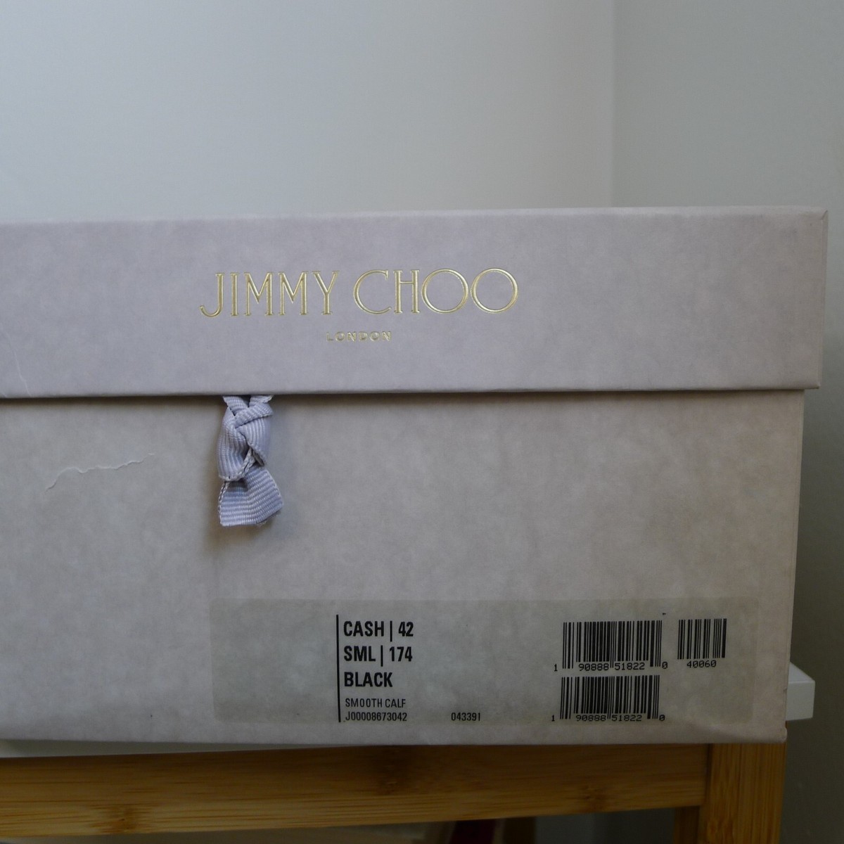 JIMMY CHOO london イタリア製 Jimmy Choo London Cash Black Leather Star Stud Sneakers New